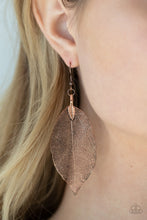 Load image into Gallery viewer, Leafy Legacy - Copper Earrings