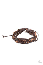 Load image into Gallery viewer, Too Close To HOMESPUN - Brown Bracelet