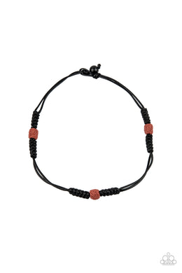 Volcanic Vagabond - Red Necklace