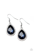 Load image into Gallery viewer, Dripping With Drama - Blue Earrings