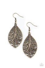 Load image into Gallery viewer, One VINE Day - Brass Earrings