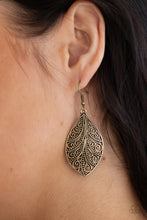 Load image into Gallery viewer, One VINE Day - Brass Earrings