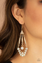 Load image into Gallery viewer, High-Ranking Radiance - Gold Earrings