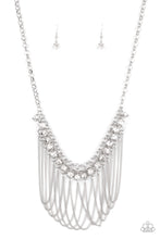 Load image into Gallery viewer, Flaunt Your Fringe - White Necklace
