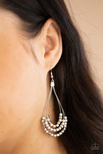 Load image into Gallery viewer, Off The Blocks Shimmer - Silver Earrings