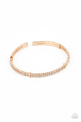 Standout Opulence - Gold Bracelet