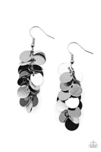 Load image into Gallery viewer, Hear Me Shimmer - Black Earrings