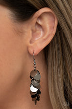 Load image into Gallery viewer, Hear Me Shimmer - Black Earrings