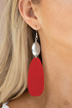 Load image into Gallery viewer, Vivaciously Vogue - Red Earrings