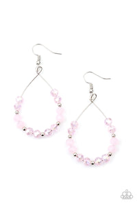 Wink Wink - Pink Earrings