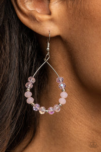 Wink Wink - Pink Earrings