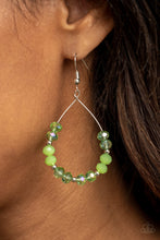 Load image into Gallery viewer, Wink Wink - Green Earrings