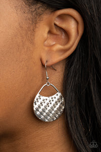 Im Sensing a Pattern Here - Silver Earrings