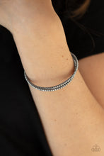 Load image into Gallery viewer, Iridescently Intertwined - Black Bracelet