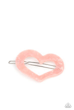 Load image into Gallery viewer, HEART Not to Love - Pink Hair Clip