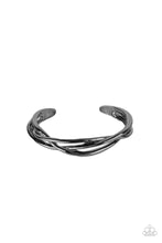 Load image into Gallery viewer, PLAIT Tectonics - Black Bracelet
