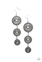 Load image into Gallery viewer, Festively Floral - Yellow Earrings