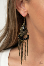 Load image into Gallery viewer, Floating on HEIR - Brass Earrings