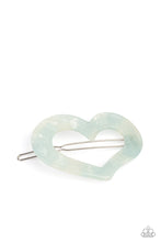 Load image into Gallery viewer, HEART Not to Love - Blue Hair Clip