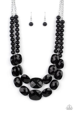 Resort Ready - Black Necklace