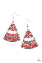 Load image into Gallery viewer, Desert Fiesta - Red Earring