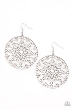 Load image into Gallery viewer, Make A MANDALA Out Of You - Silver Earrings