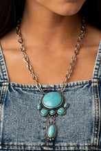 Load image into Gallery viewer, Geographically Gorgeous - Blue Necklace
