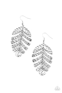 Palm Lagoon - Silver Earrings