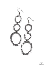 Load image into Gallery viewer, So OVAL It! - Black Earrings