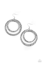 Load image into Gallery viewer, Rounded Out - Silver Earrings