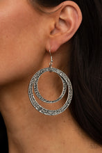 Load image into Gallery viewer, Rounded Out - Silver Earrings