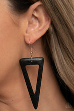 Load image into Gallery viewer, Bermuda Backpacker - Black Earrings