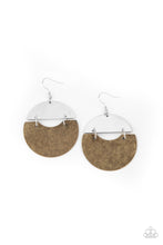 Load image into Gallery viewer, Watching The Sunrise - Brass Earrings