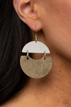 Load image into Gallery viewer, Watching The Sunrise - Brass Earrings
