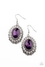 Load image into Gallery viewer, Glacial Gardens - Purple Earrings