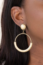 Load image into Gallery viewer, Rustic Horizons - Brass Earrings