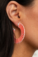 Load image into Gallery viewer, Everybody Conga! - Orange Earrings