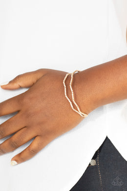 Delicate Dazzle - Gold Bracelet