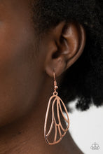 Load image into Gallery viewer, Turn Into A Butterfly - Copper Earrings