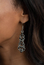 Load image into Gallery viewer, Diva Decorum - Black Earrings