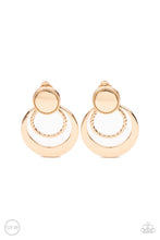 Load image into Gallery viewer, Refined Ruffles - Gold Earrings