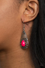 Load image into Gallery viewer, Eastern Essence - Pink Earrings