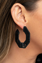 Load image into Gallery viewer, Fabulously Fiesta - Black Earrings