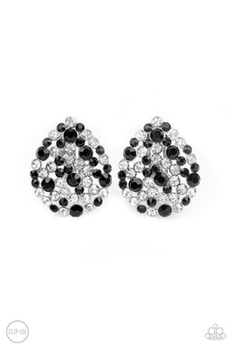 Elite League - Black Earrings