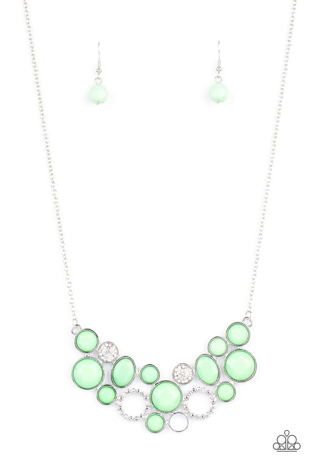 Extra Eloquent - Green Necklace