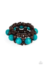 Load image into Gallery viewer, Tropical Temptations - Blue Bracelet