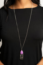 Load image into Gallery viewer, Musically Mojave - Purple Necklace