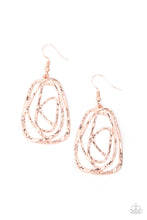 Load image into Gallery viewer, Artisan Relic - Rose Gold Earrings