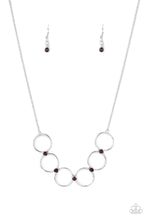 Load image into Gallery viewer, Regal Society - Purple Necklace