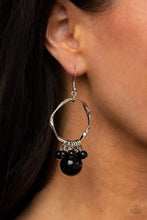 Load image into Gallery viewer, Delectably Diva - Black Earrings
